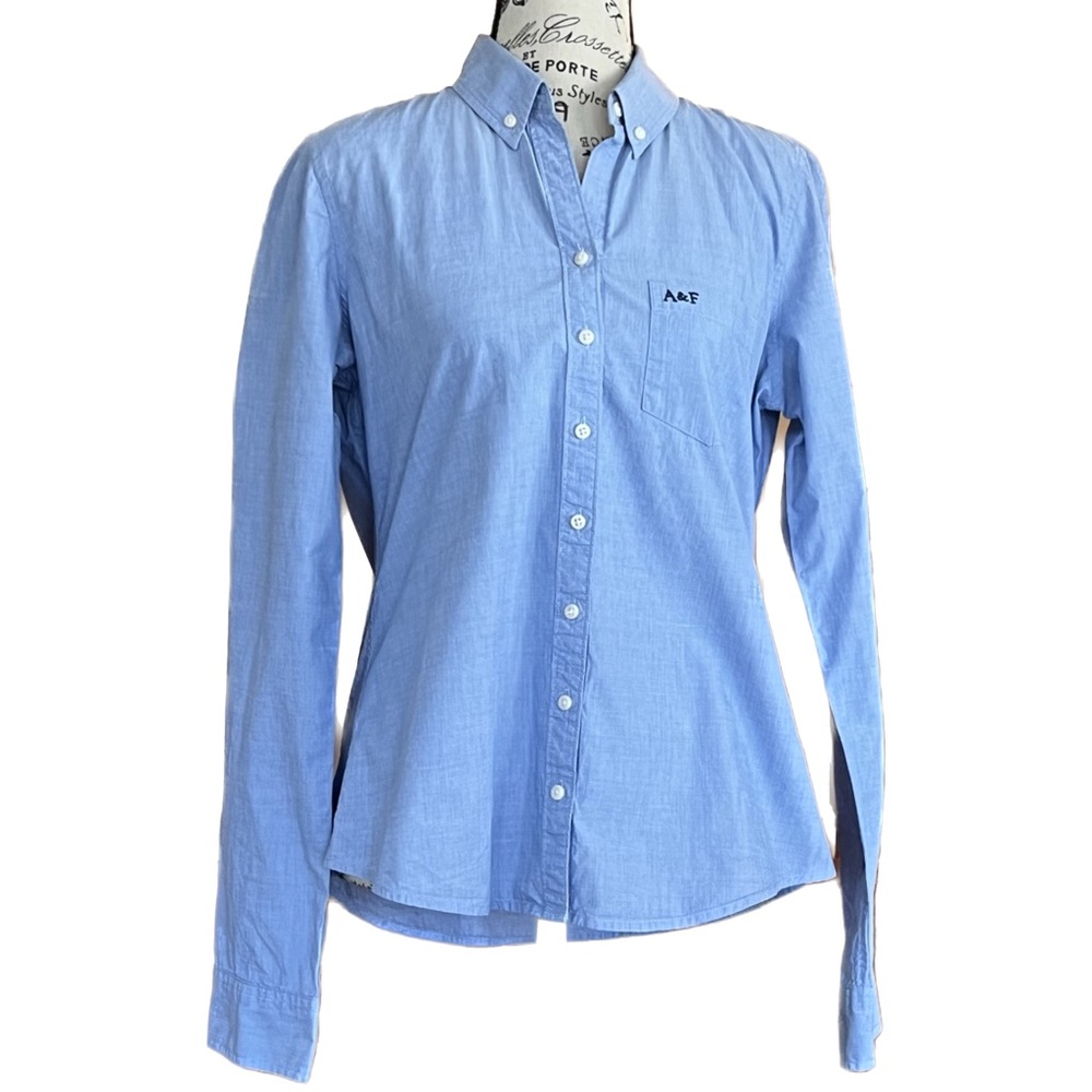 Vintage A & F blouse in Chambray